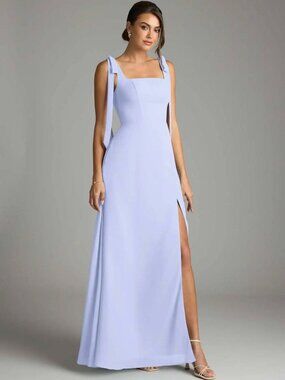 azazie nessi stretch satin dress Azazie Nessi